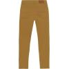 Skinny Fit Stretch Twill Pants, 5-Pocket Style, Zipper Fly & Button Closure(Ochre)