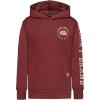 Lucky Brand Boys’ Long Sleeve Fleece Pull-Over Hoodie, Comfortable, Relaxed Fit with Kangaroo Pockets(Bear Port Heather)