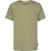 Lucky Brand Boys Short Sleeve Slub Pocket Crew Neck T-Shirt, Soft, Comfortable, Relaxed Fit(Oil Green Heather)