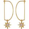 Lucky Brand Charming Celestial Pendant Earrings