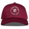 Lucky Brand Classic Cotton Adjustable | Dad Hat | Baseball Cap | Fishing | Low Profile | 5 Panel Design(Mfg Co Patch – Cardinal)