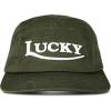Lucky Brand Classic Cotton Hat | Adjustable | Dad Hat | Baseball Cap | Golf | Fishing | Low Profile | 5 Panel Design(Five Panel – Olive)