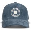 Lucky Brand Classic Cotton Hat | Adjustable | Dad Hat | Baseball Cap | Golf | Fishing | Low Profile | 5 Panel Design(Mfg Co Embroidered – Ocean)