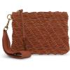 Lucky Brand Dawn Woven Leather Wristlet