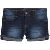 Lucky Brand Girls Cuffed Jean Shorts, Stretch Denim with 5 Pockets, Mid to High Rise Waist(Riley Barrier)