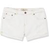 Lucky Brand Girls Cuffed Jean Shorts, Stretch Denim with 5 Pockets, Mid to High Rise Waist(Ronnie White)