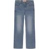 Lucky Brand Girls’ High Rise Wide Flare Stretch Denim Jean, Zipper Fly & Button Closure(Tori Wash)