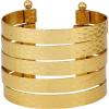 Lucky Brand Gold Plated Single Open Bangle