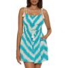 Lucky Brand Ibiza Tie Dye Dress, Casual, Beach Cover Ups for Women(Ocean)