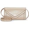 Lucky Brand Love Leather Crossbody Wallet(Smoke Grey)