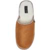 Lucky Brand Memory Foam Rubber Sole Scuff Bedroom Slipper – Soft Comfy Men’s Slippers – Indoor/Outdoor Mens House Slippers(Tan)