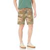 Lucky Brand Men’s 9″ Stretch Twill Flat Front Short(Camo Multi)