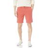 Lucky Brand Men’s 9″ Stretch Twill Flat Front Short(Mineral Red)
