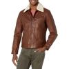 Lucky Brand Men’s Aviator Jacket(Chocolate)