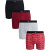 Black/Soft Grey/Print/Tibetan Red