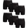 Lucky Brand Mens Boxer Briefs – 6 Pack Classic Mens Underwear Boxer Briefs with Functional Fly – Soft Cotton Boxers for Men(Black/Black/Black)