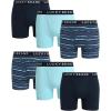 Lucky Brand Mens Boxer Briefs – 6 Pack Classic Mens Underwear Boxer Briefs with Functional Fly – Soft Cotton Boxers for Men(Mood Indigo/Stripe/Sea Angel)