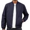 Lucky Brand Men’s Classic Bomber Jacket(Blue)