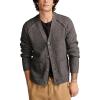 Lucky Brand Men’s Easy Cardi(Gray Violet Marl)