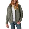 Lucky Brand Men’s Fleece Lined Shirt Jacket(Raven)