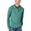 Lucky Brand Men’s Garment Dye Thermal Hoodley(Sea Pine)