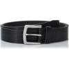 Lucky Brand Men’s Genuine Leather Belt | Classic | Casual | Everyday | Western | American Heritage | Metal Buckle(Grid Tooled Embossed – Black)