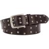 Lucky Brand Men’s Genuine Leather Belt | Classic | Casual | Everyday | Western | American Heritage | Metal Buckle(Studded – Black)