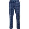 Lucky Brand Men’s Lightweight Plaid Fleece Pajama Pants(Mood Indigo)