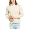 Lucky Brand Men’s Long Sleeve Double Knit Hoodie Sweatshirt(Oatmeal)