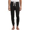 Lucky Brand Mens Pajama Pants – Breathable Baselayer Bottom Joggers for Men with Side Pocket- Casual Mens Lounge Pants (S-XL)(Black)