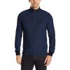 Lucky Brand Mens Resort Mock Neck Top(Navy)
