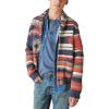 Lucky Brand Men’s Southwestern Print Shawl Cardigan(Camo Multi)