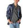 Lucky Brand Men’s Southwestern Print Shawl Cardigan(Dark Denim Combo)