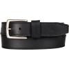 Lucky Brand Men’s Stitched Leather Belt | Classic | Casual | Dress | Everyday | Western | Genuine Leather | Metal Buckle(Double Stitch – Black)