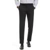 Lucky Brand Men’s Stretch Dress Pants, Multiple Sizes, Polyester Blend(Black)