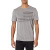 Lucky Brand Men’s USA Flag Tee(Grey)