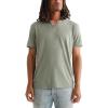 Lucky Brand Mens Venice Burnout Notch Neck Tee Shirt(Laurel Wreath)