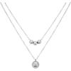 Lucky Brand Silver Plated 2 Layer Ball Pendants Necklace for Women