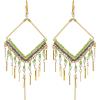 Lucky Brand Trendy Gold Plated Dangle Earrings