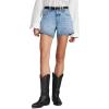 Lucky Brand Women’s 90s Midi Short(Posh Blue)