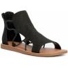 Lucky Brand Women’s Bartega Gladiator Sandal Flat(Black)
