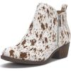Lucky Brand Women’s Basel Ankle Boot(Blanche)