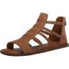 Lucky Brand Women’s Biretta Flat Sandal(Latte/Light Latte)