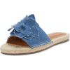 Lucky Brand Women’s Biricha Flat Sandal(Denim)