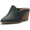 Lucky Brand Womens Bryanna High Heel Mule(Black)