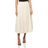 Lucky Brand Women’s Bubble POPLIN Maxi Skirt(Whisper White)