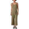 Lucky Brand Womens Button Front Jumpsuit(Burnt Olive)