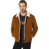 Lucky Brand Women’s Corduroy Sherpa Trucker Jacket(Tan)