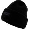 Lucky Brand Women’s Core Beanie, Solid Knit Hat, Comfortable & Warm Accessory(Black)