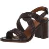 Lucky Brand Women’s Dabene Stacked Heel Sandal Heeled(Brown)